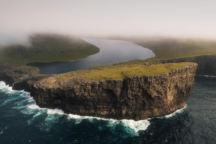 Sø over havet på færøerne